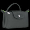Graphite Le Pliage Green Pouch with handle
